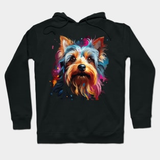 Yorkshire Terrier Rainbow Hoodie